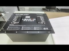 Batteria a corrente forte 48V 100Ah 200A del carretto di golf Lifepo4 ricaricabile con LCD