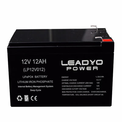 comprare Batterie ricaricabili Lifepo4 Deep Cycle, batterie agli ioni di litio 12V 10ah 12ah fabbricazione online