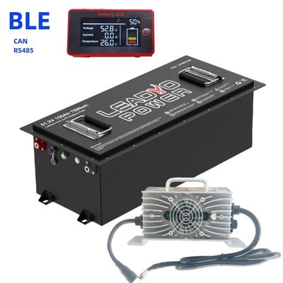Smart 48V 150Ah batteria al litio LiFePO4 per triciclo rickshaw Tuk-Tuk