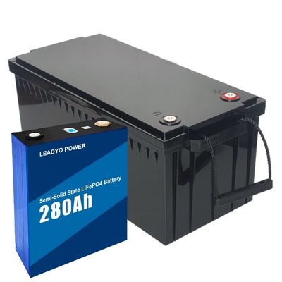 12.8V 560Ah Batterie a stato semi-solido LiFePO4 per camper e caravane