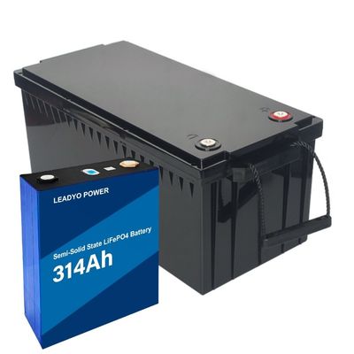 Semi Solid State SSS 12.8V 314Ah LiFePO4 Batteria 12V 200AMP BMS Batterie LFP