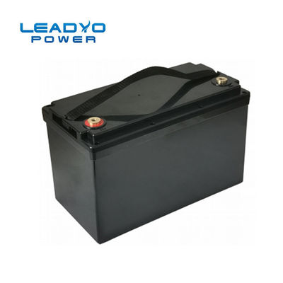comprare Cassa dell'ABS di Screwable del nero della batteria 12V 100ah 1280Wh di Leadyo Smart BMS Lifepo 4 fabbricazione online