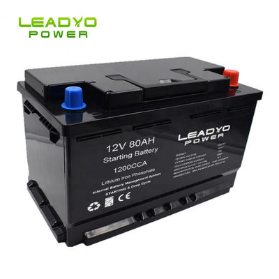 Buon prezzo litio di 12V 80Ah 1200CCA che avvia batteria per il marinaio dell'automobile dell'automobile in linea