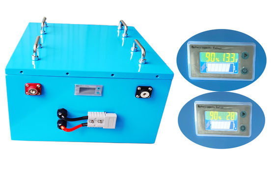 Buon prezzo Batterie con errori 48V 100Ah, LCD profondo di golf ricaricabile di Ion Batteries With del litio del ciclo in linea