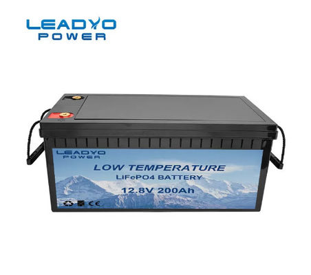 Buon prezzo Batterie ricaricabili della batteria 12V 200Ah LiFePO4 del rimorchio dello ione rv del litio di bassa temperatura con la funzione autoriscaldante in linea