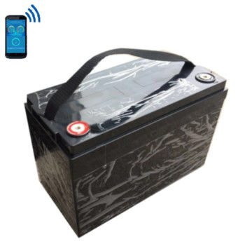 Buon prezzo Batteria marina ricaricabile al litio ferro 12V 120Ah LiFePO4 Batterie a ciclo profondo con Smart BMS in linea