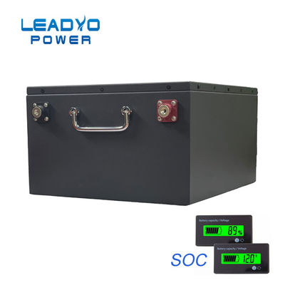 Buon prezzo 48V 100Ah LiFePO4 batterie per golf cart 300A/10s Protezione contro la corrente di picco in linea
