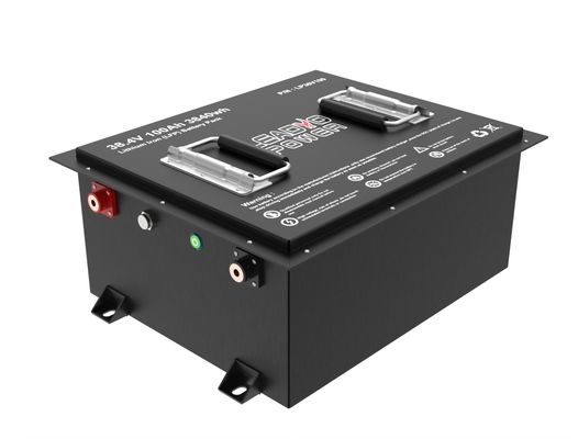 5000 Times 100Ah 36V LiFepo4 Golf Cart Batteria Smart Con LCD / Bluetooth