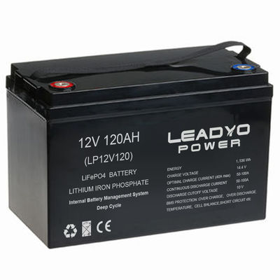 Buon prezzo Fornitura diretta di fabbrica 12V RV Camper Lifepo4 Batterie 12,8 100Ah con dimensioni di gruppo 31 in linea