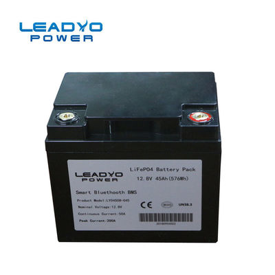 Batteria di caso 12V 50Ah Lifepo4 di Screwable con Bluetooth 197x166x168mm