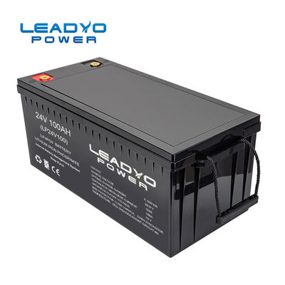 Buon prezzo Il litio Ion Battery LiFeP04 di Bluetooth 24V 100ah impermeabilizza per gli yacht della barca di E in linea