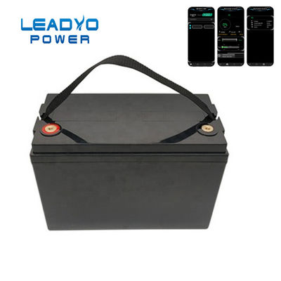 Buon prezzo batteria profonda del ciclo Lifepo4 della batteria rv di 12V 100Ah Leadyo con il monitor APP in linea