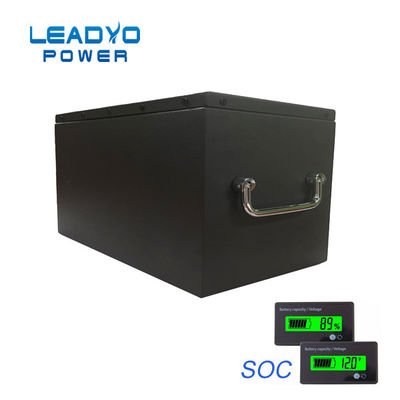 Buon prezzo 3000 ciclo profondo della batteria 150AH dei cicli 48V Lifepo4 con il metro LCD di Bluetooth in linea