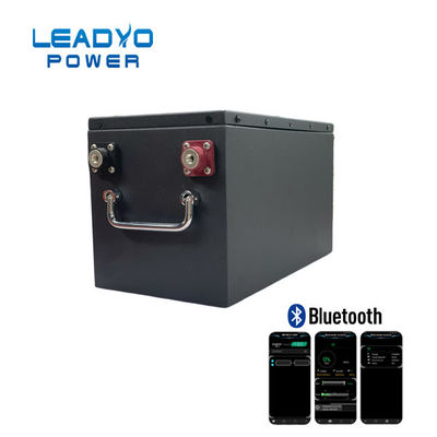 Buon prezzo Pacchetto profondo 12V 100ah della batteria del ciclo Lifepo4 della batteria al litio di Bluetooth della cassa del metallo in linea